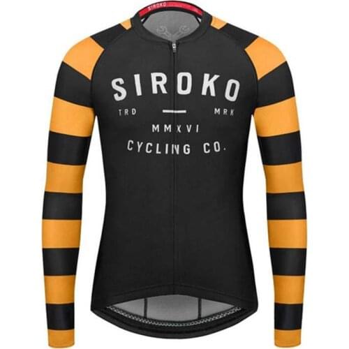 Siroko cycling clothing winter long sleeves warm jacket ropa ciclsimo uniform team bicycle apparel bike roadbike cost run wear