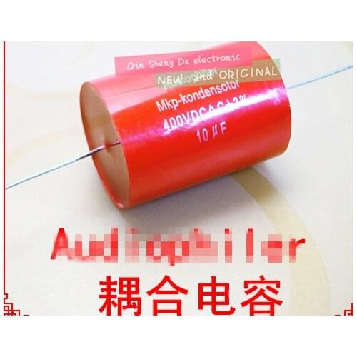 10pcs MKP-kondensotor MKP 10uF 400v Tubular Audio Capacitor new