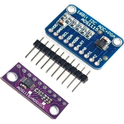 16 Bit I2C ADS1115 Module ADC 4 channel with Pro Gain Amplifier RPi