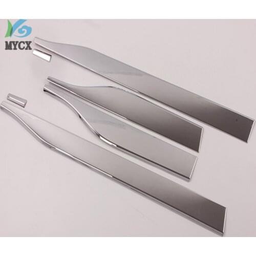 For Toyota RAV 4 RAV4 XA50 2019 2020 ABS Car Accessories Exterior Side Door Panel Body Molding Decoration Cover Trim 6pcs