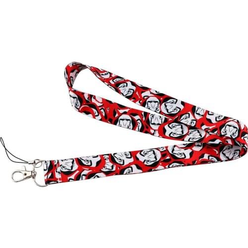 10pcs/lot J2979 Banknote House TV drama Keychain Accessories Mobile Phone ID Badge Holder Keys Straps Neck Lanyard