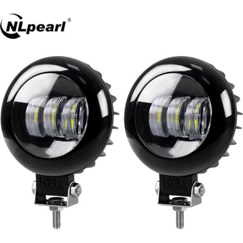 NLpearl Led Light Bar/Work Light 5inch 30W Led Work Light Offroad 12V 24V LED Fog Light Bar for 4x4 Jeep ATV SUV Trucks Tractor