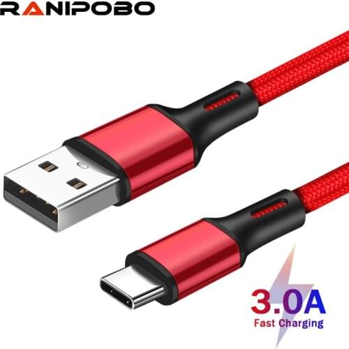 Micro USB Type C Cable Fast Charging Cord 0.25m/1m/2m Nylon Weave Data Cable For Samusng Xiaomi Huawei USB C Charger Wire