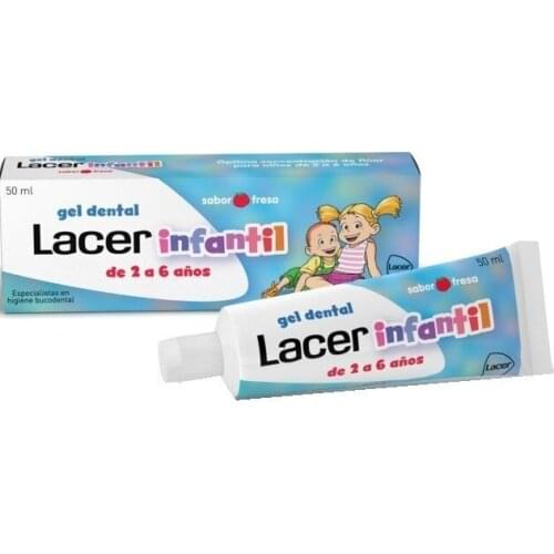 LACER INFANTIL GEL DENTAL 50 ML FRESA