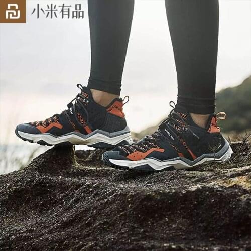 New Youpin Hiking Shoes Breathable Mesh Anti-skid Hiking Shoes Waterproof Hiking Climbing Sports Shoes For Outdoor Sports Unisex