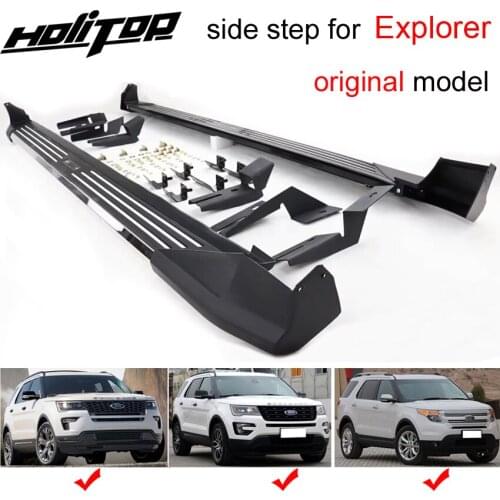 New arrival running board side step side bar for Ford Explorer 2011-2019,Guarantee quality,aluminum alloy baseplate,load 250kg