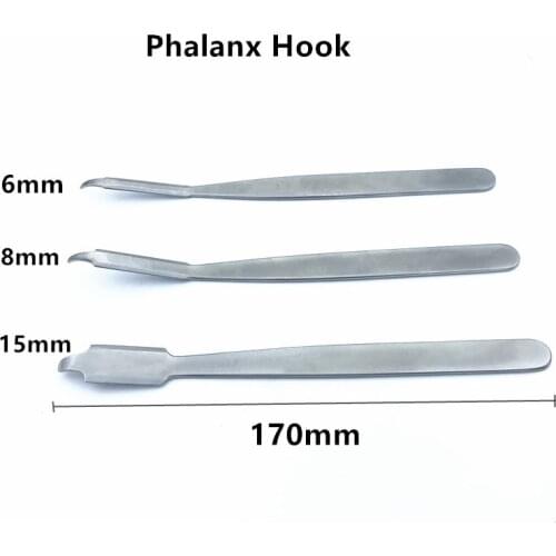 New 3pcs/set orthopaedics Hohmann Retractors orthopedics Veterinary Instruments QSWTITAN