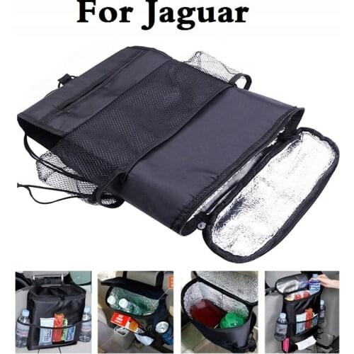 Car Seat Organizer Storage Container Basket Stowing Tidying Bags For Jaguar F-Pace F-Type S-Type XE XF XFR XJ XJR XK XKR X-Type