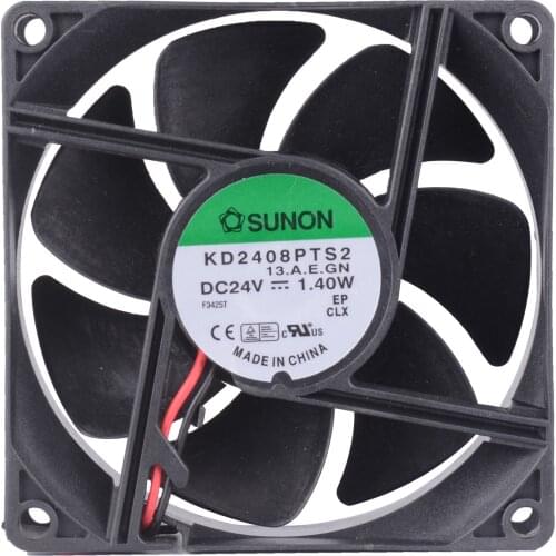 Original package KD2408PTS2 24V 1.40W DC 8025 fan