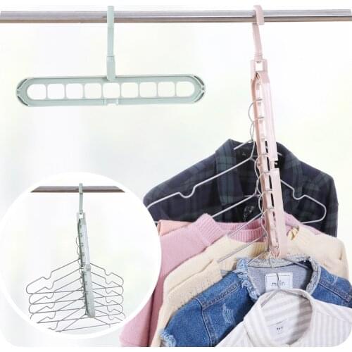Clothes Hanger Drying Rack Plastic Scarf Clothes Hangers Storage Racks Wardrobe Storage Hangers