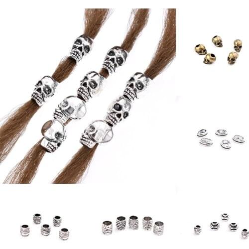 Hair Accessories for Women Gothic Style Skeleton Tiaras Crowns Retro Silver Color Hair Pins Punk Hair Jewelry Fashion Wholesale