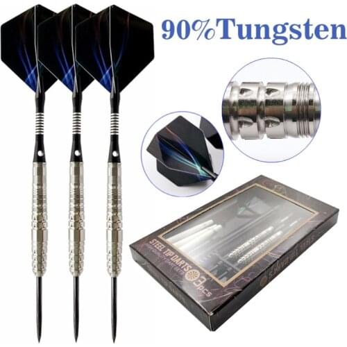 3pcs 85% Professional Tungsten Steel Tip Darts 23g Precise Barrel with Dart Case Dropshipping
