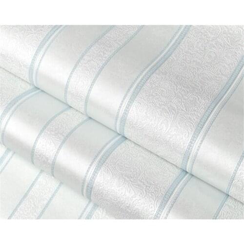 Beibehang 3D high quality striped wallpaper European luxury living room bedroom non-woven 3d wallpaper roll Wall cloth mural