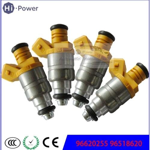 4/Set Fuel Injector Nozzle 96620255 96518620 96351840 Fits for Chevrolet Daewoo Matiz 0.8 1.0