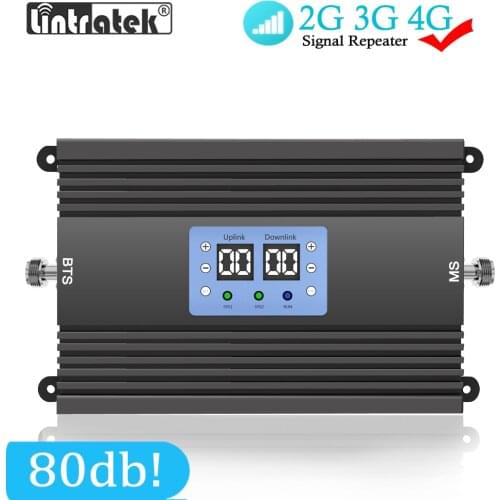 80db Mobile Phone Signal Repeater GSM 3G UMTS 850/1900 Dual Band GSM LTE CDMA PCS 900 1800 Cellphone Booster Signal Amplifier