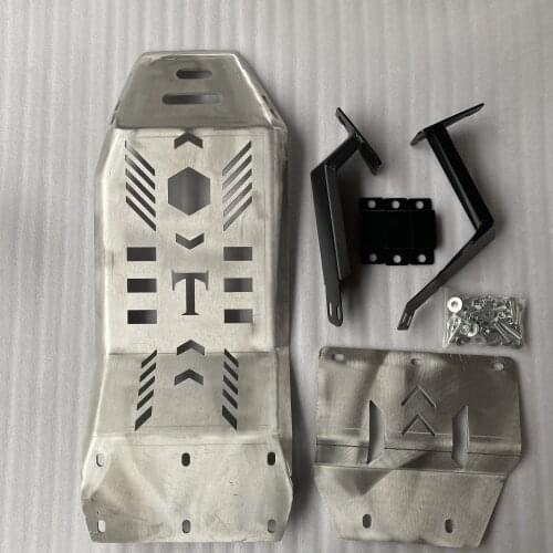 For Jeep Wrangler JL Car Accessories Engine Gearbox Skid Guard Plates factory aluminum
