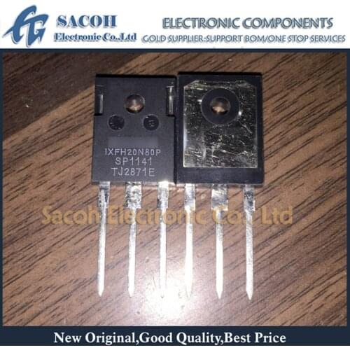 Free Shipping 10Pcs IXFH20N80P IXFH20N80Q or IXFH20N100P TO-247 20A 800V Single MOSFET