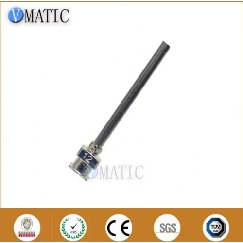 Free Shipping 12Pcs 12Ga 1.5'' Blunt Stainless Steel Dispensing Adhesive Glue Syringe Needle 1-1/2 Inch