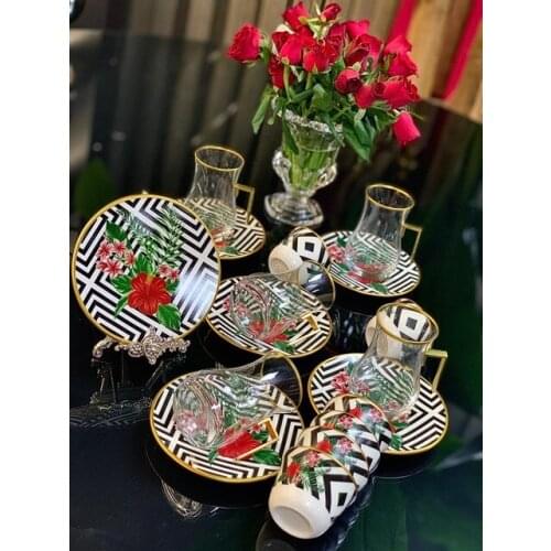 Drop Tea Set 12 pieces Landscape