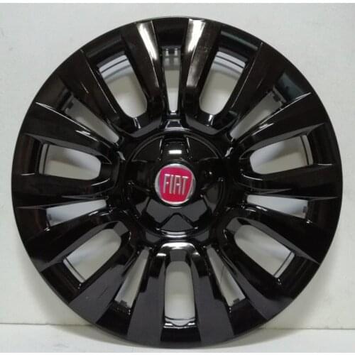 Fiat Egea 15 inch Wheel Covers 4 Piece Piano Black oto0219