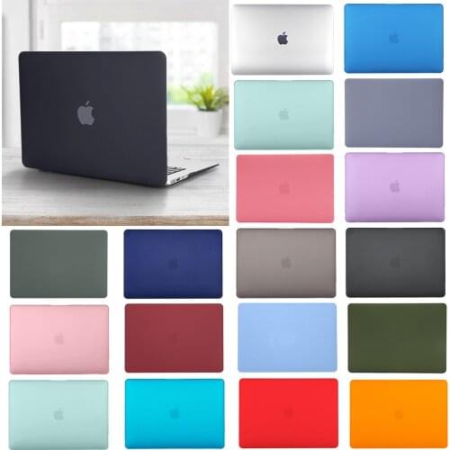Laptop Case For Macbook Air 13 A2337 A2179 2020 A2338 M1 Chip Pro 13 12 11 15 A2289 New Touch Bar for Mac book Pro 16 A2141 Case