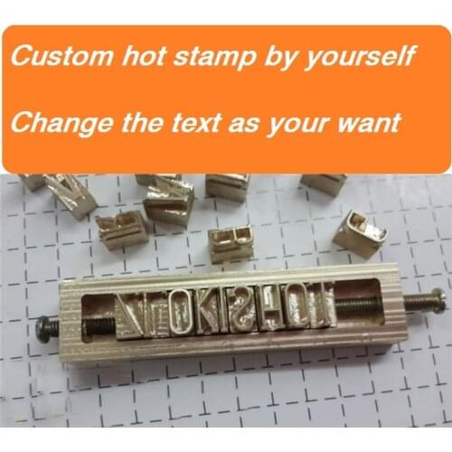 DIY Custom Hot Brass Stamp Iron Mold by Yourself,Personalized Mold heating on Wood/Leather,league DIY gift,Custom Design