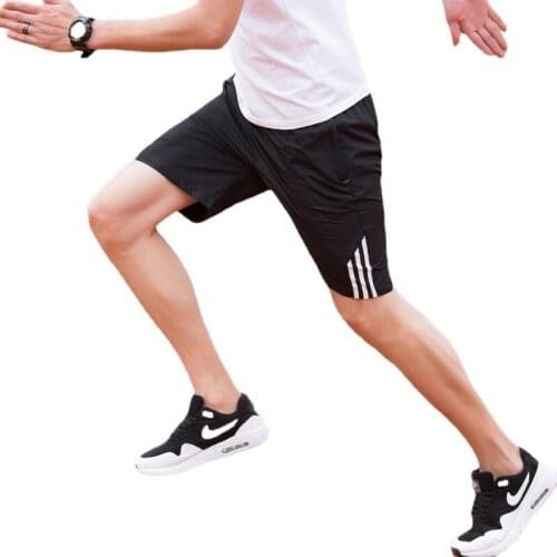 Summer Mens Running Sports Shorts Casual Pants Loose Fitness Quick Drying Outdoor