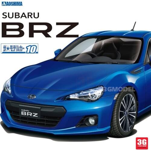 1/24 AOSHIMA Plastic Assembled Car Model Toy Subaru ZC6 BRZ Adult Collection DIY Assembled Model Kit #05923