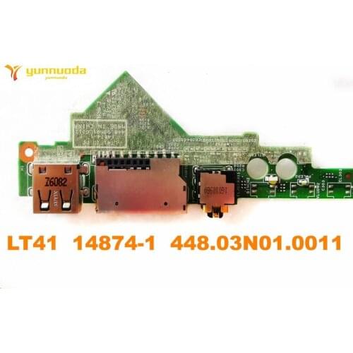 Original for Lenovo YOGA 500 USB board Audio board LT41 14874-1 448.03N01.0011 tested good free shipping