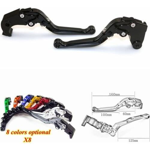 For YAMAHA R6S CANADA VERSION 2006 Motorcycle CNC Adjustable Brake Clutch Lever Adjustable folding 90 degrees
