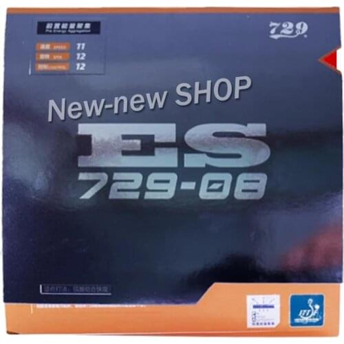 RITC 729 729-08 ES (Loop + Attack ) Pips-In Table Tennis (PingPong) Rubber With Sponge NEW VERSION