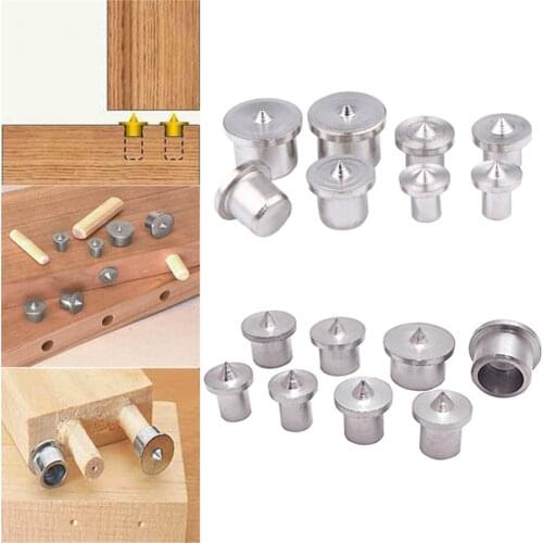 Pcs Woodworking Dowel Tenon Center Set Dowel Pins Center Point Set 681012mm Woodworking Plugs Wood Drill Power heathly
