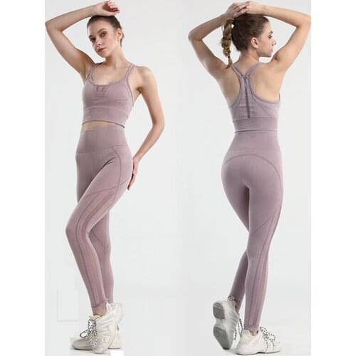 4 Colors Running Pants Comfortable And Formfitting Yoga Pants High Waist Push Up Leggins Newest Seamless Fitness Female Leggings