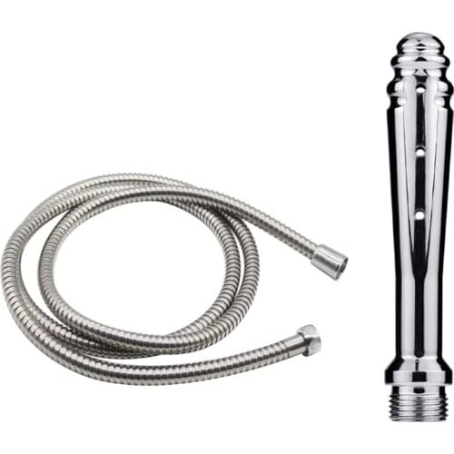 Enema Cleaning Butt Plug Flusher Shower Cleaner Colonic Douche System