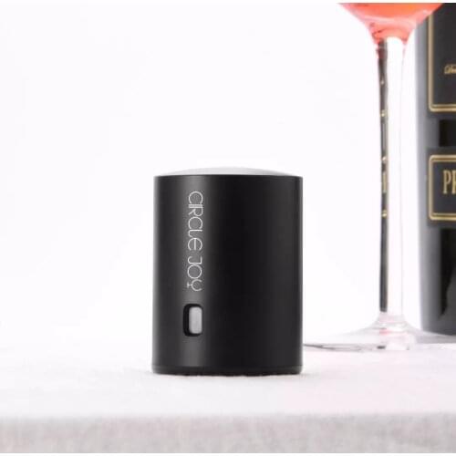 Xiaomi Circle Joy Smart Mini Wine Stopper ABS Plastic Electric Stopper Vacuum Memory Red Wine Corks