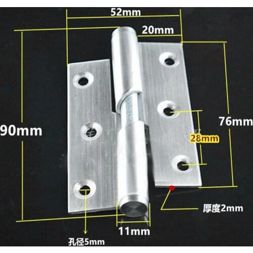 High quality ,3 inch lifting hinge bathroom,Detachable hinge Automatically close the door back,Door Hardware