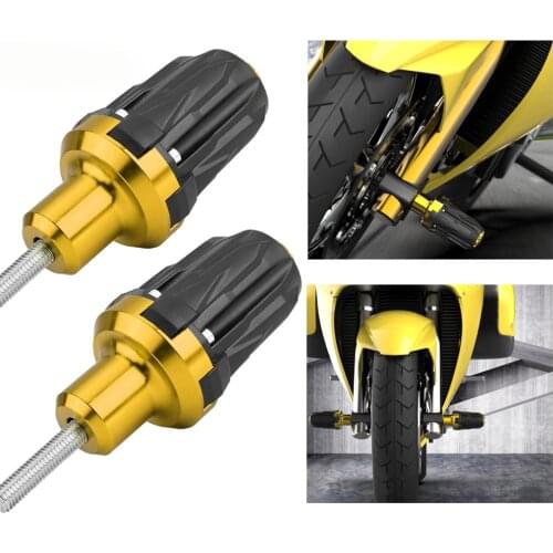 1PC Motorcycle Frame Slider Crash Pad Collision Falling Protector Anti Crash Caps M10 10mm Screw Universal Motocross Motorbike