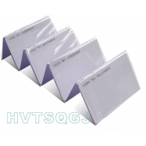10pcs The Best PVC PLASTIC Blank ID Card Credit Card thin CR80 Available for Card printer