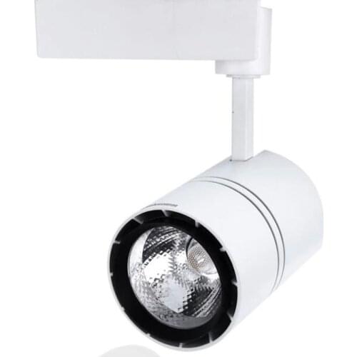 30W Couture LED Track Light Black White Guideway Lamp Shop Window Exhibition Hall Spot Lighting