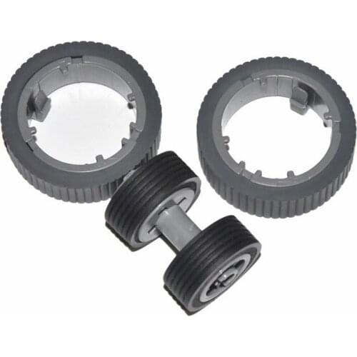 5SETS PA03670-0001 PA03670-0002 Pickup Brake Roller for Fujitsu fi-7160 fi-7180 fi-7260 fi-7280 fi-7300NX fi-7140 fi-7240