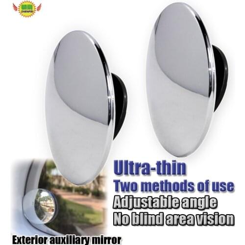 2pcs Car 360 Degree Blind Spot Mirror auto accessories Wide Angle Round Convex Round Side Blindspot Rearview Parking Mirror