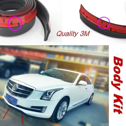 Car Body Front Side Back Bumper Spoilers Lip Lips For Cadillac Catera Escalade GTM 800 900 K2X / Body Chassis Side Protection