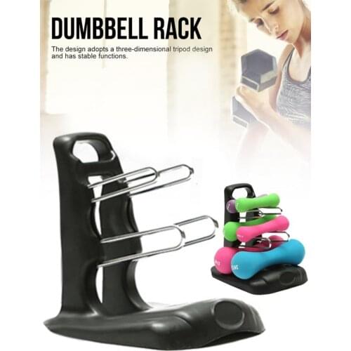Dumbbell Holder Dumbbell Rack Multifunctional Three-layer Wearable Stable Dumbbell Accessories Stand Holder For Home Use