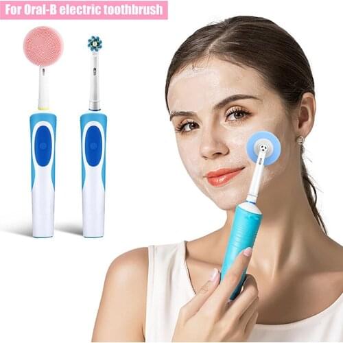 Interface instrument brush head is suitable for Oral-B deep cleansing cleansing brush head