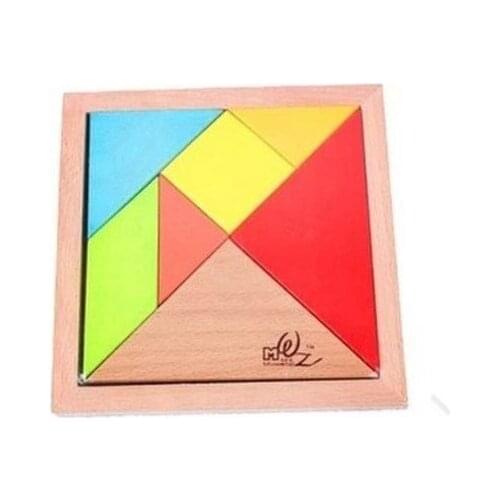 Takagism game in real world, real jigsaw puzzle, tangram puzzle to open the door, jigsaw game of real escape