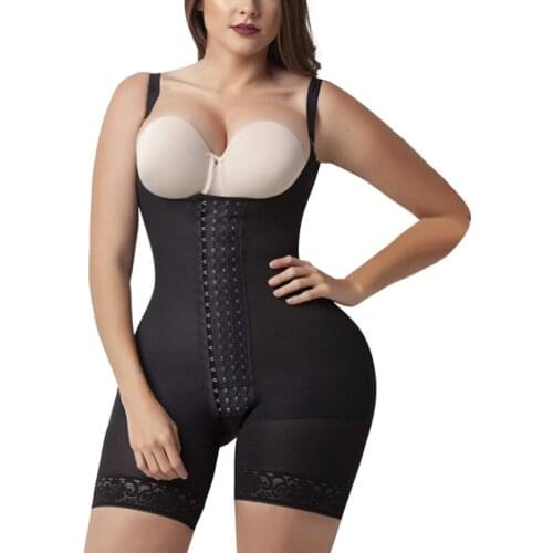 Colombian Shapewear Reducing and Shaping High Compression Garments After Liposuction Full Bodysuit