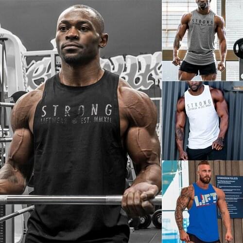 Black Tank Top Male Sleeveless Vest Muscle Shirt Fashion Gym Tank Tops Summer Fitness Clothing Mens Camiseta Sin Mangas Hombre