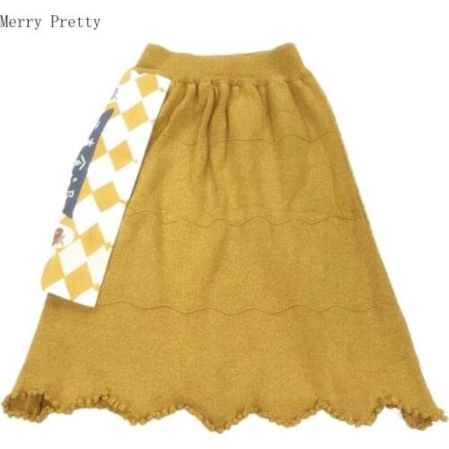 Merry Pretty Women's Knitted Skirts