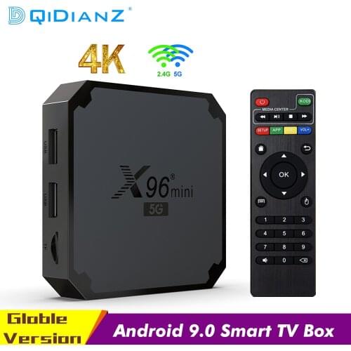 X96 MINI 5G Smart TV Box Android 9 Amlogic S905W4 Quad Core 4K X96 Mini Smart TV Set Top Box X96Mini 5G Media Player