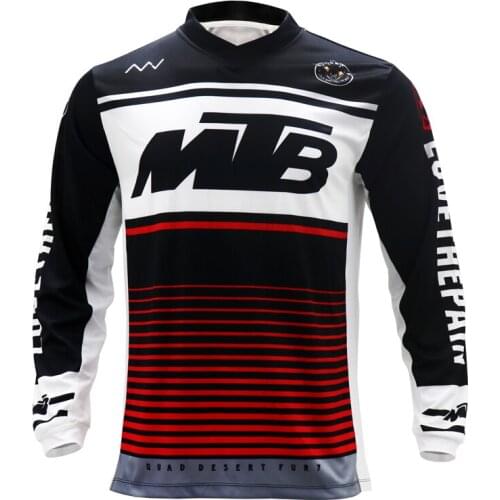 Real Ropa Ciclismo Am Dh Take Custom Motocross Long Sleeve Cycling Jerseys Downhill Wear Shirts